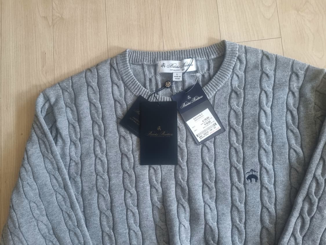 브룩스브라더스 니트 그레이 L 105사이즈 상품이미지2