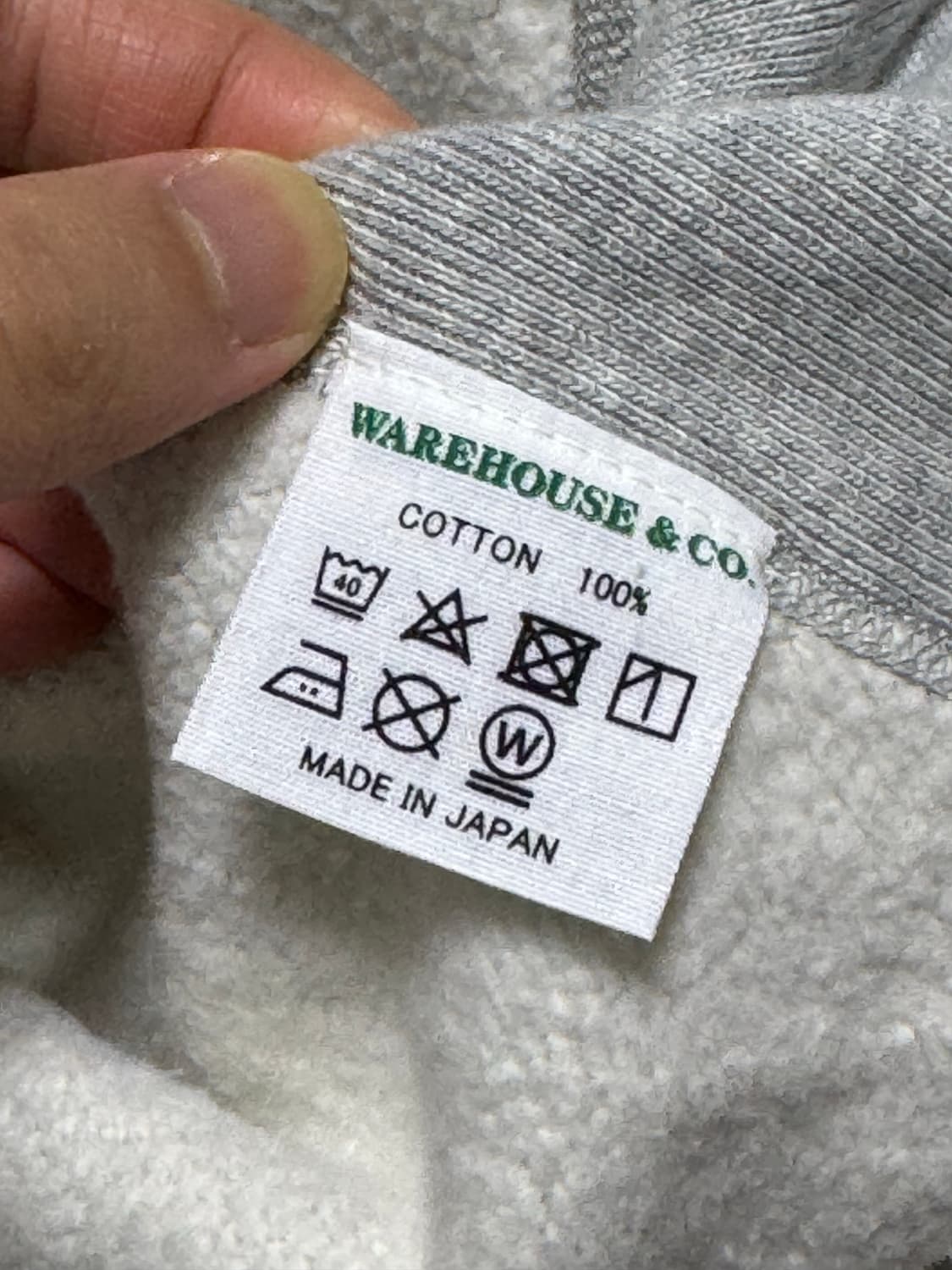 ware house 웨어하우스 후드티 상품이미지3