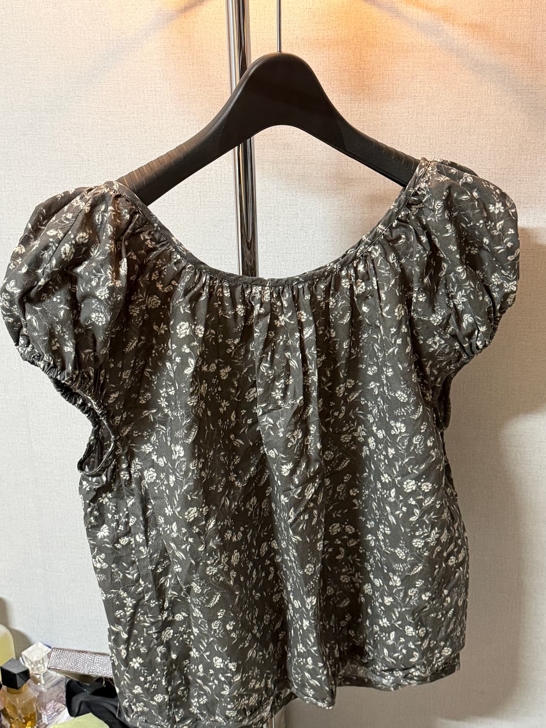 Fermata 페르마타 빈티지 플라워 블라우스 (단종/품절) 상품이미지4