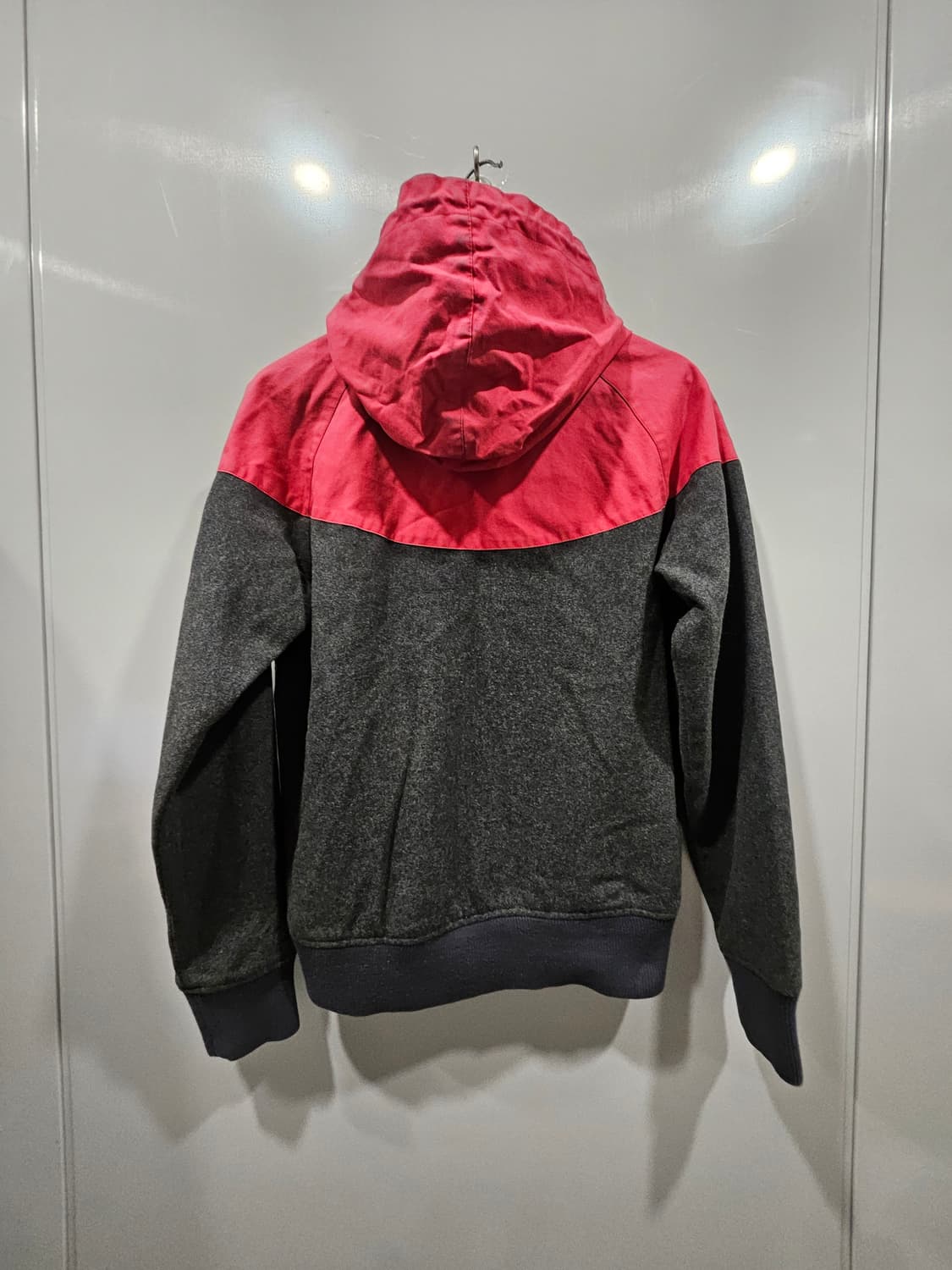 나이키 배색 울혼방 후드 집업 자켓 상품이미지3