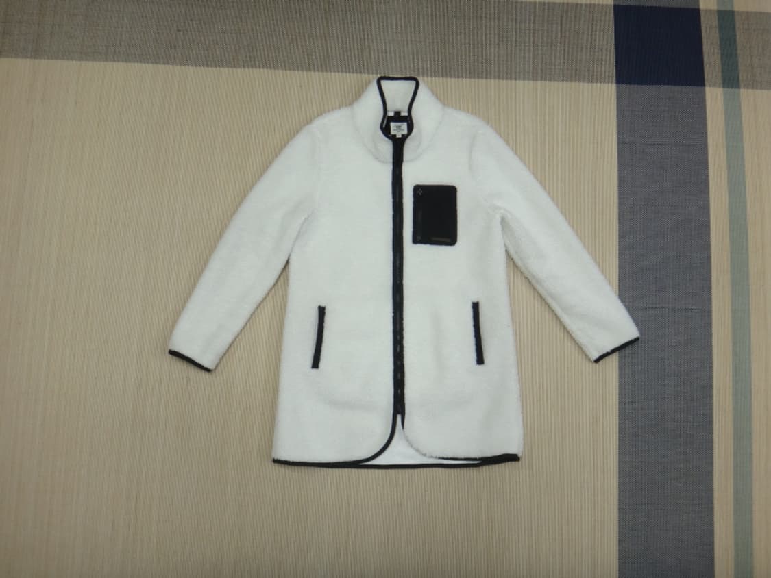 (L/100) 헨리코튼 골프 여성용 뽀글이 양털 자켓 상품이미지1