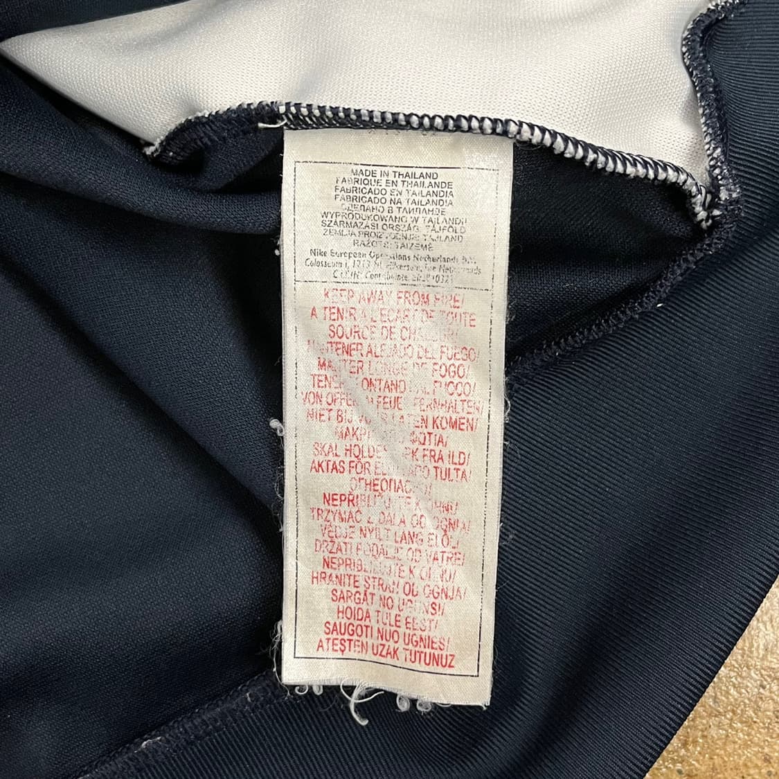 [정품/L] 나이키 축구 트랙 자켓 네이비 b15 상품이미지6