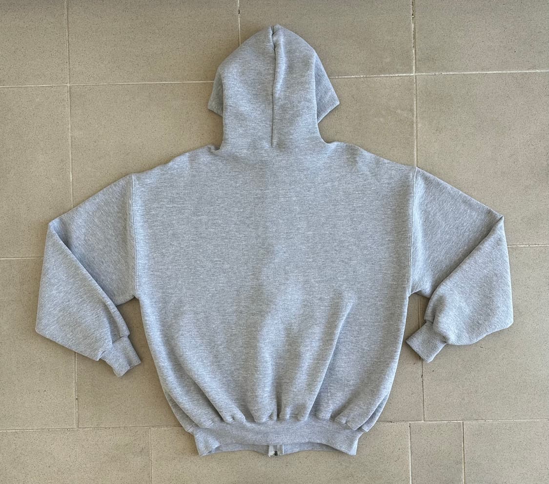 90s 빈티지 러셀 후드집업 그레이 XL 상품이미지2