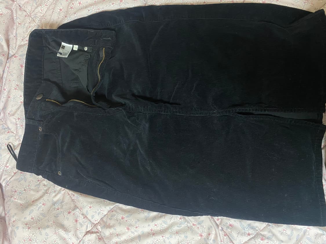 Gu 일본빈티지 골덴미디스커트 상품이미지1