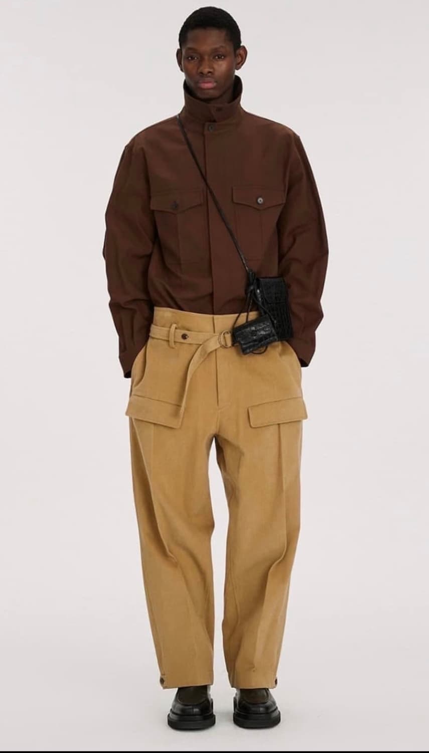 렉토 워크셔츠 브라운 L 상품이미지1