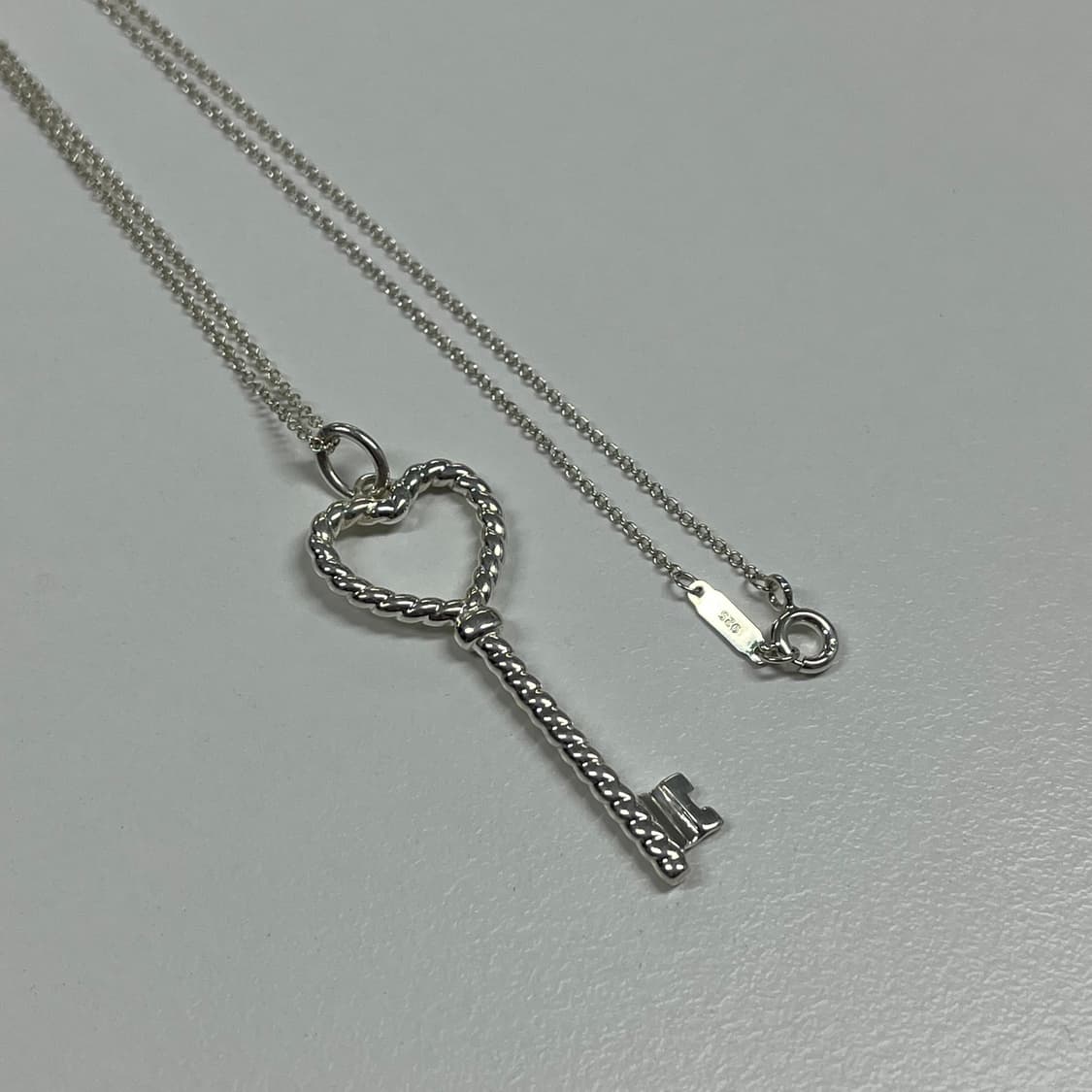 티파니앤코 꼬임 하트 태그키 목걸이 상품이미지10