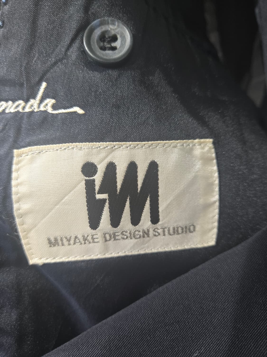 이세이미야케 블랙 더블 버튼 블레이저 자켓 상품이미지5