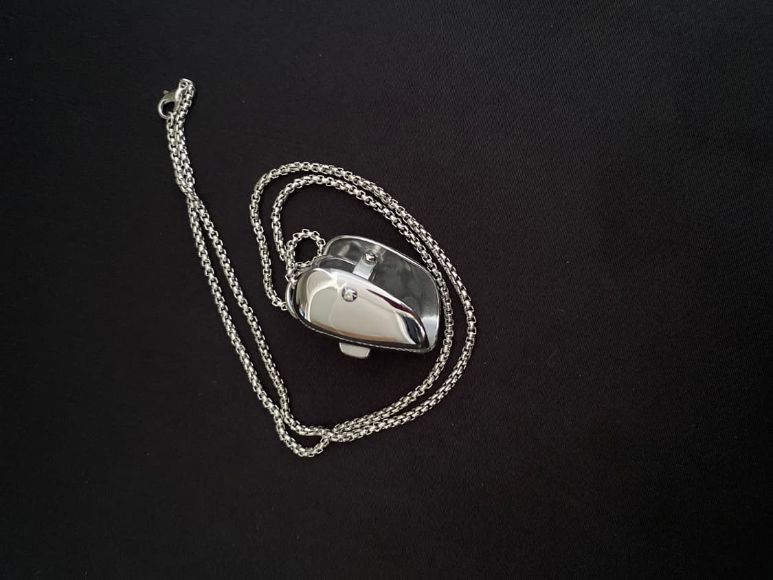 티타늄 스틸 마스크 팬던트 목걸이 상품이미지2