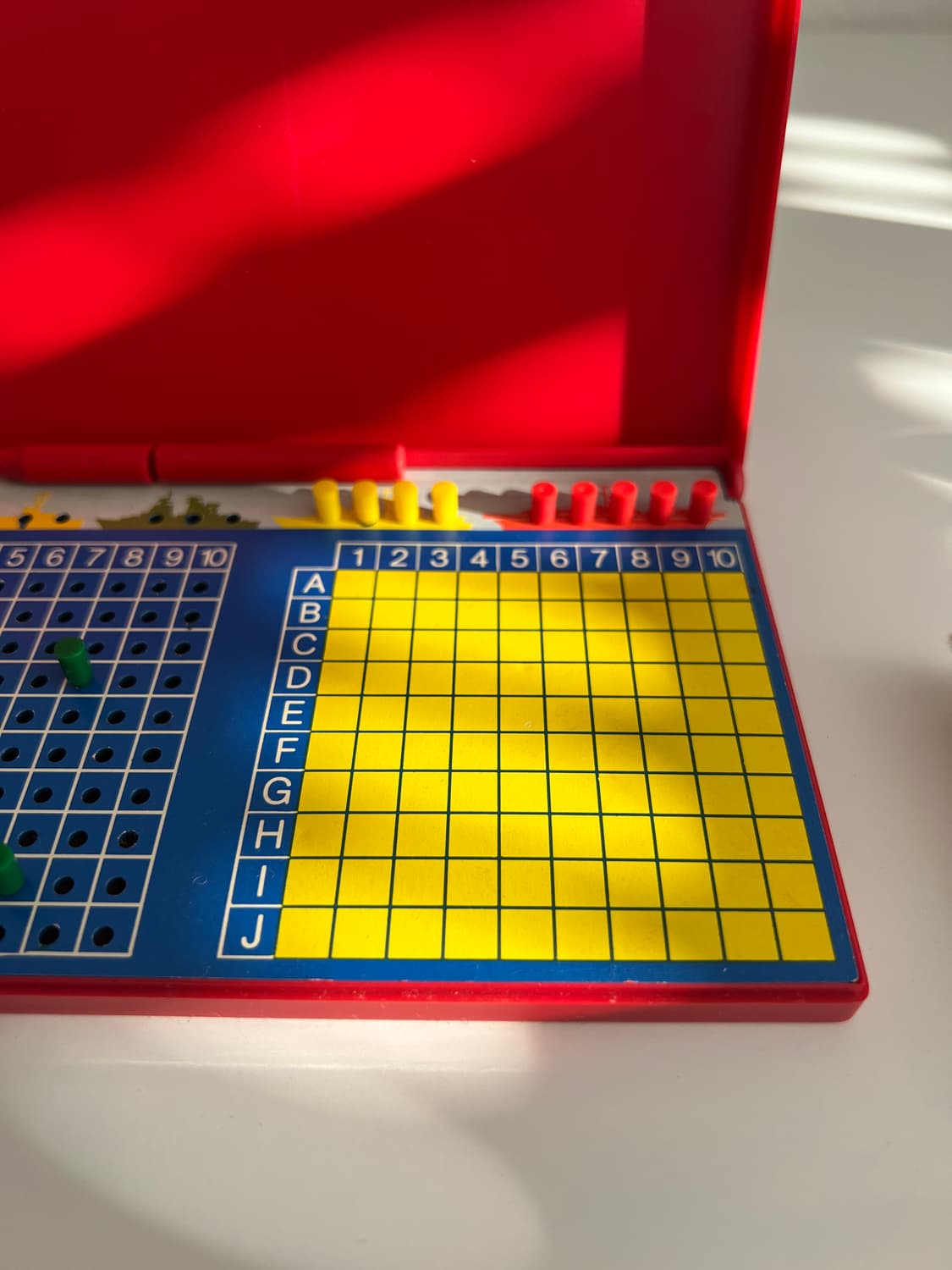 빈티지 battle ship 휴대용 보드게임 상품이미지6