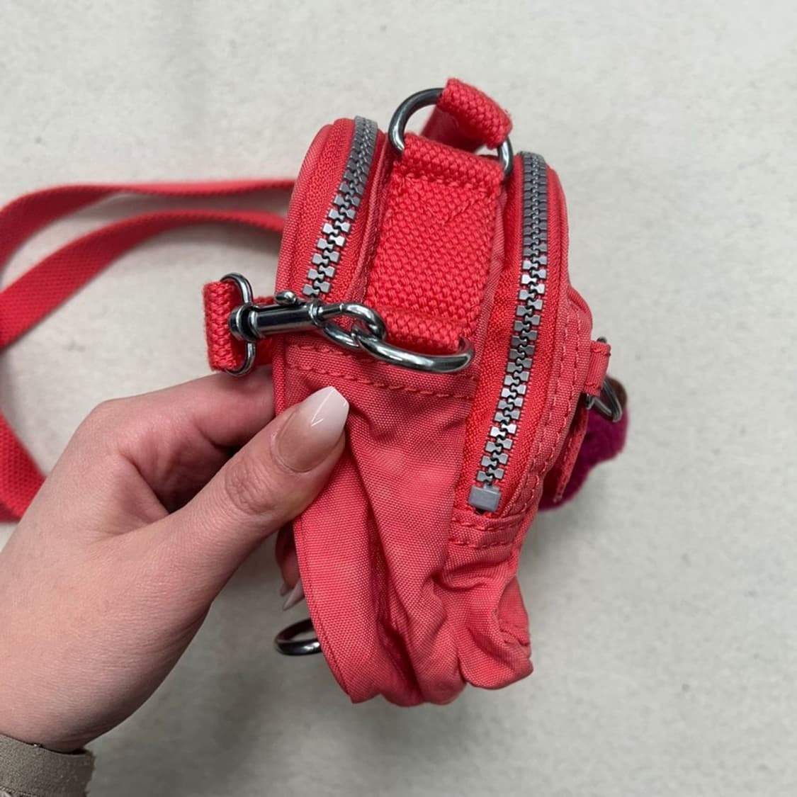 키플링 미니 크로스백 레드 상품이미지4