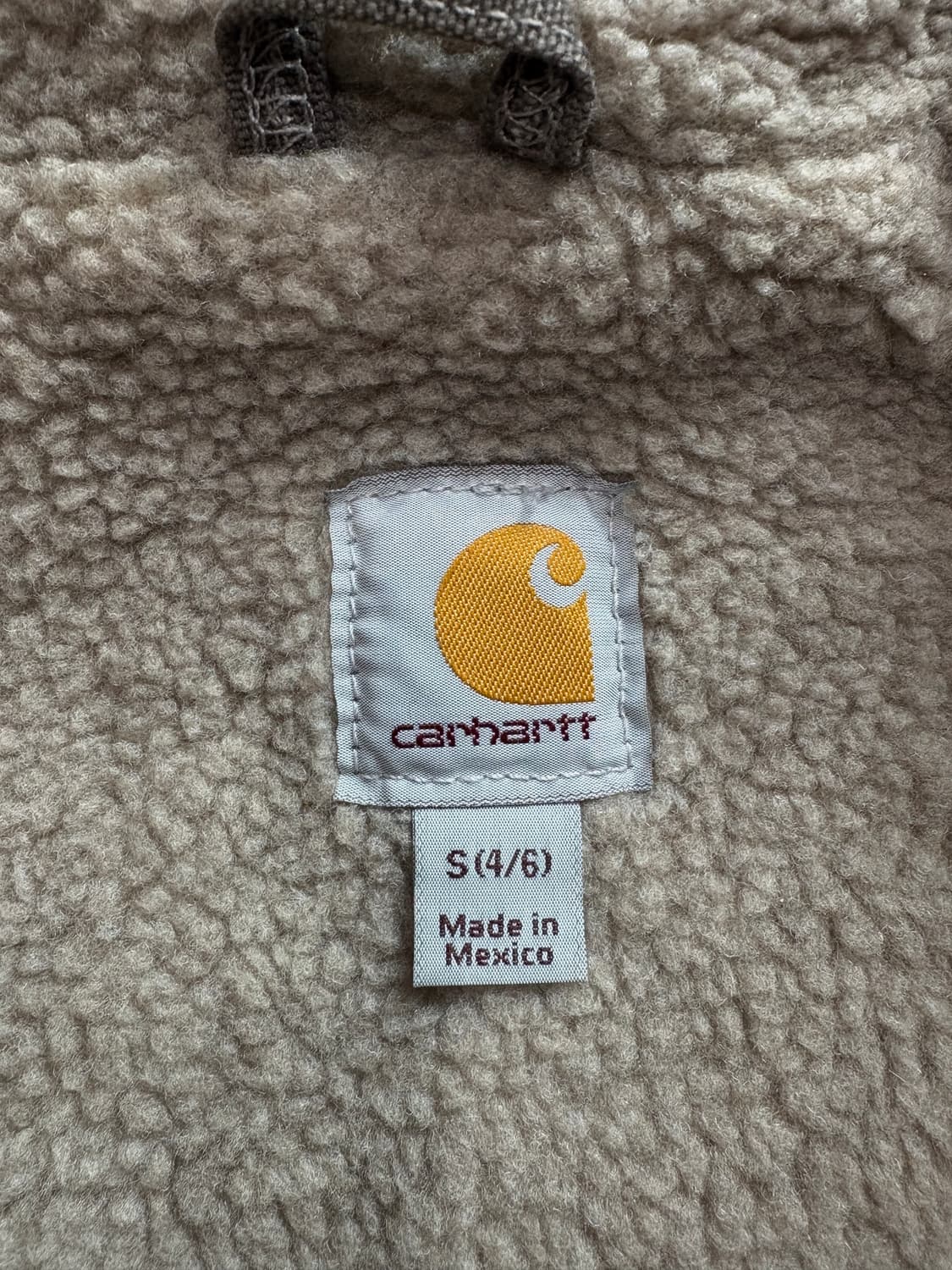 칼하트 모크넥 쉐르파 워시드 캔버스 덕 베스트 2522 상품이미지3