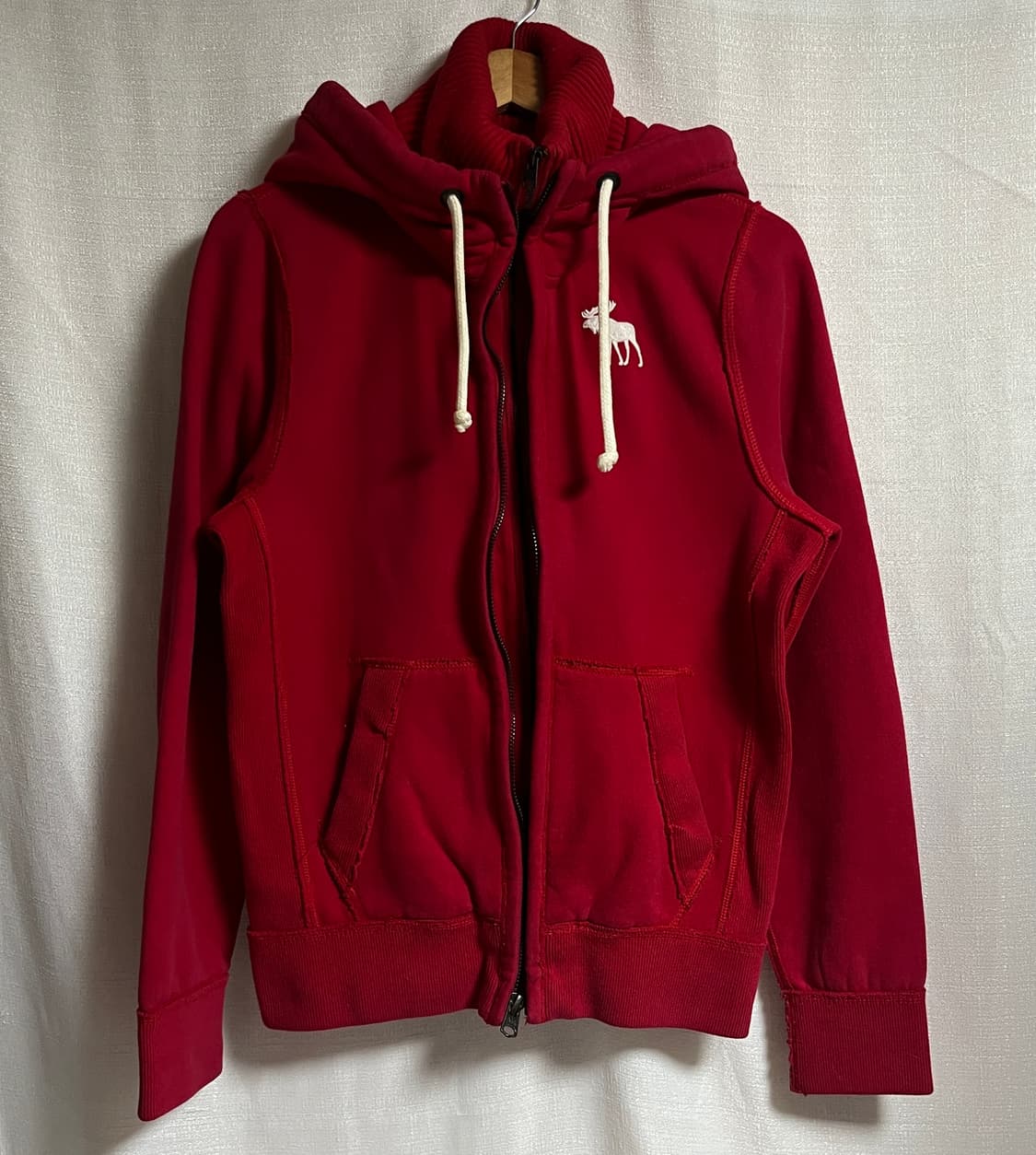 공용 아베크롬비 머슬 울프죠 후드 집업 후드티 S 상품이미지1