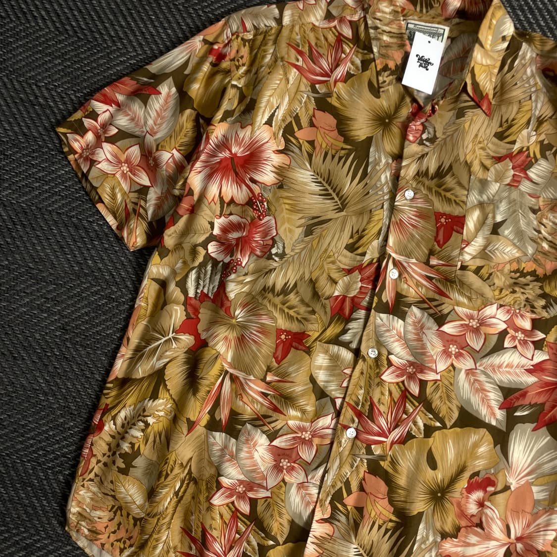 USA 오리지날 빈티지 하와이안 셔츠o 3570 상품이미지2