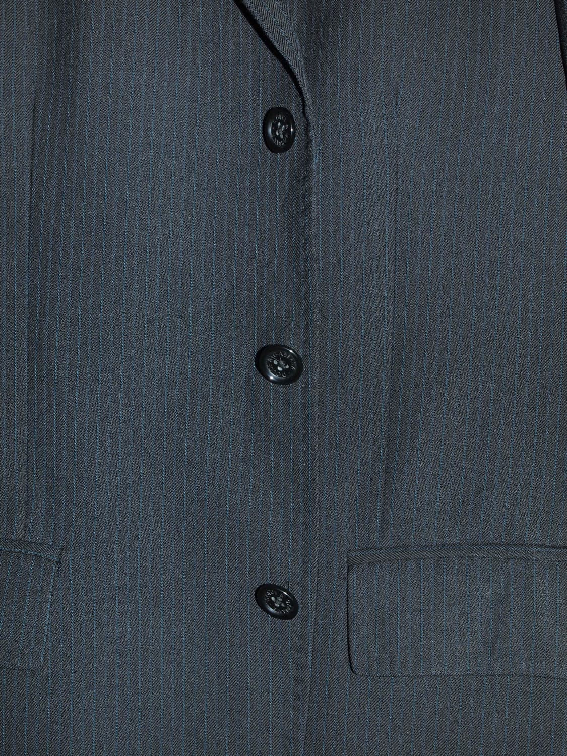 Virgin Wool Pin Stripe Jacket 상품이미지4