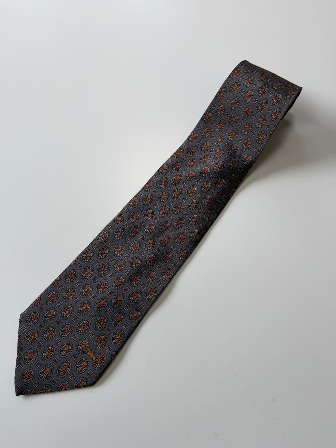 롱샴 (LONGCHAMP) 실크 넥타이 9cm 상품이미지1