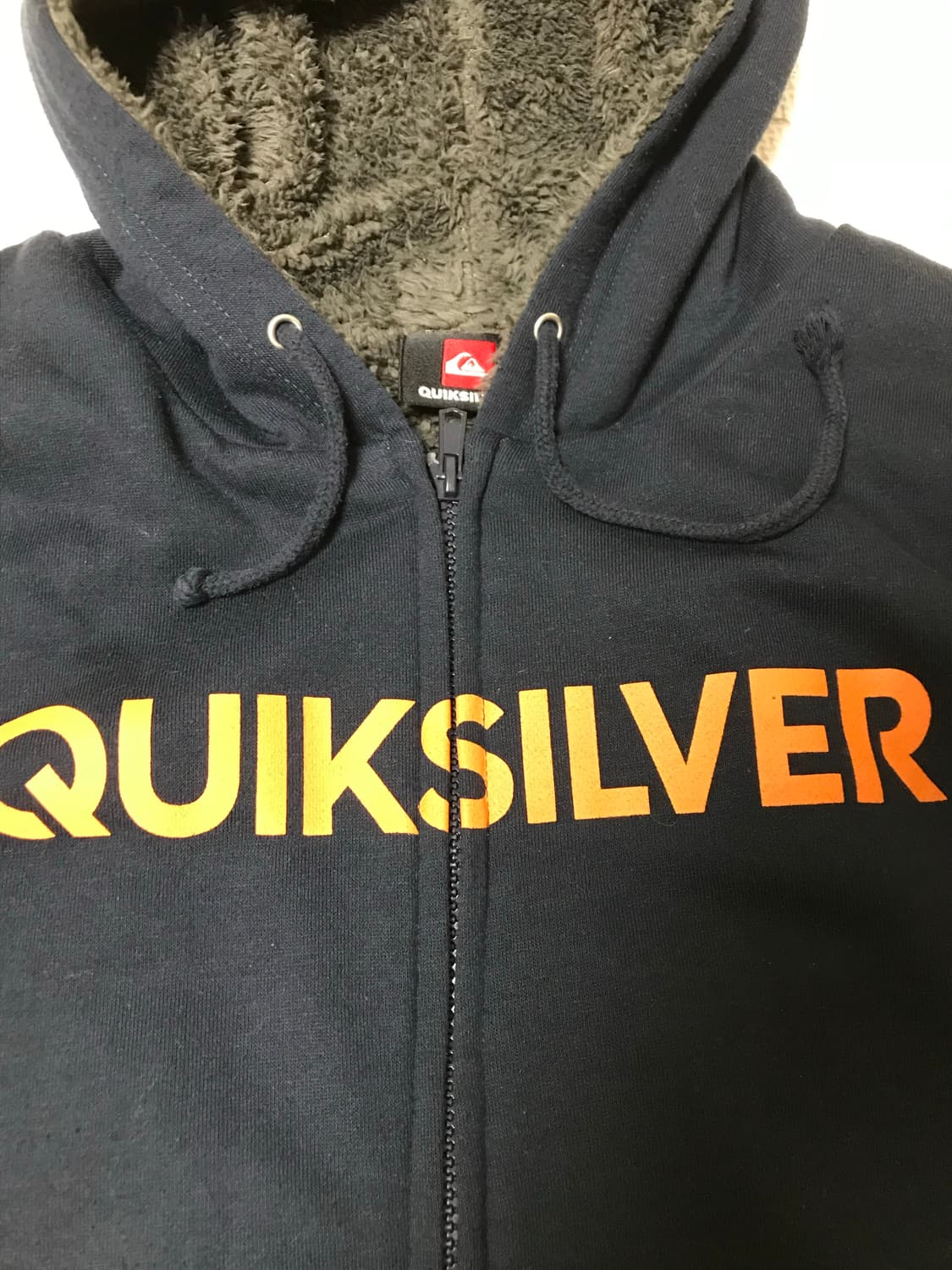 퀵실버 양털안감 후드집업 상품이미지3