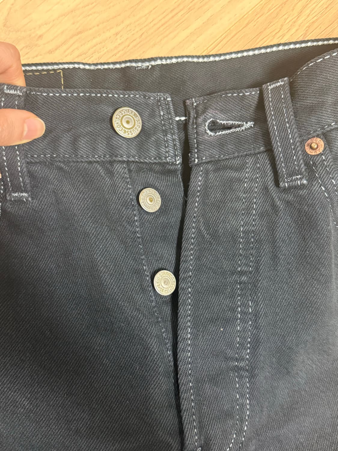 리바이스 재팬빈티지 블랙 데님 상품이미지3