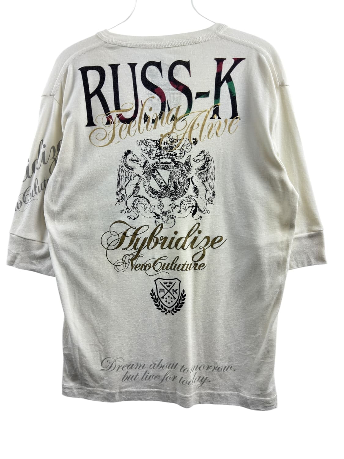 JPN Y2K 레터링 슬리브1323 상품이미지2