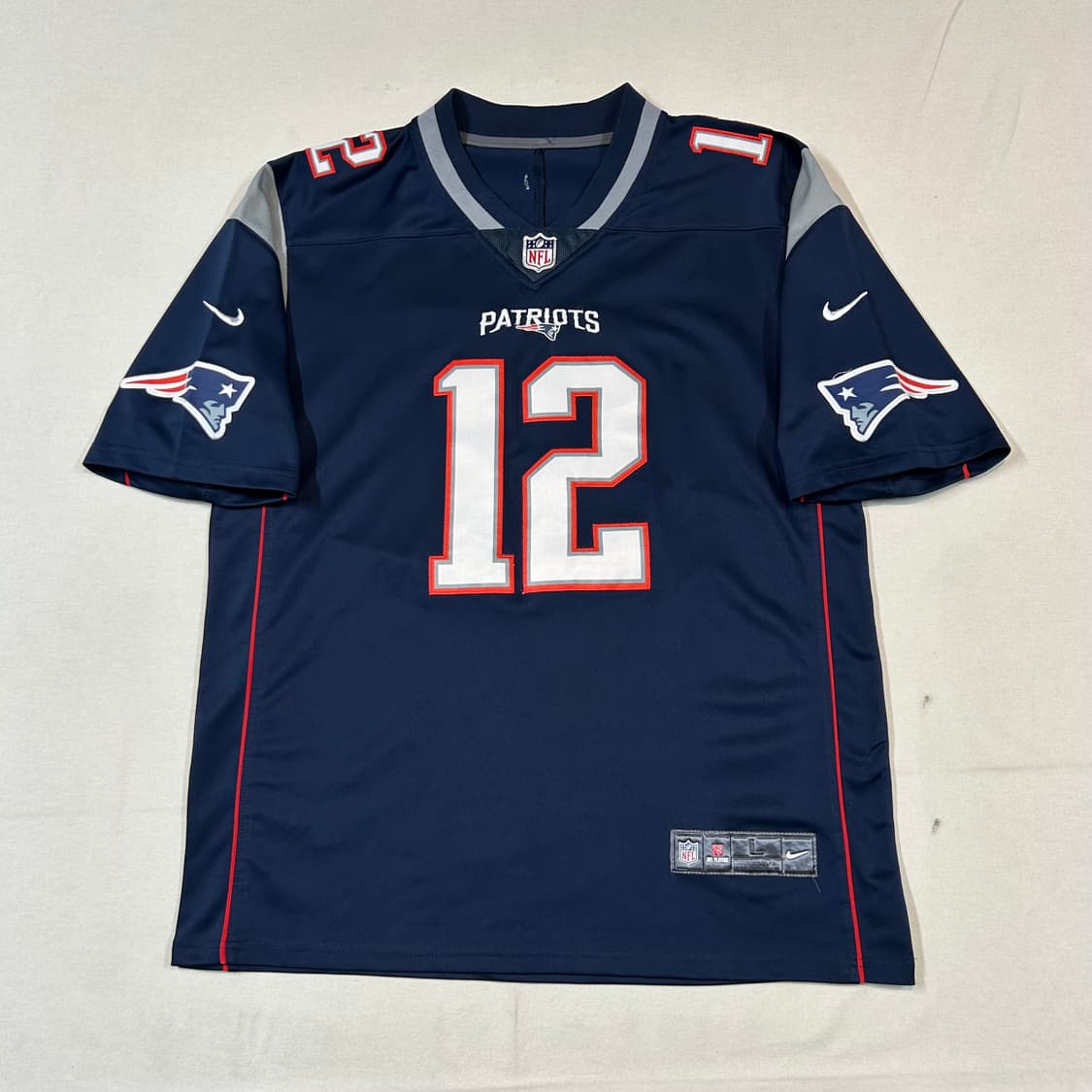 L) 나이키 NFL 뉴잉글랜드 패트리어츠 톰 브래디 유니폼 상품이미지1