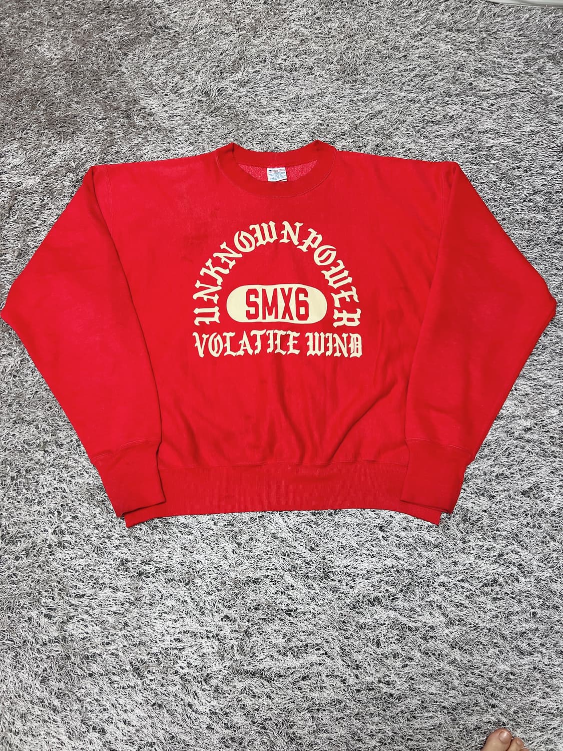 Saint michael) 세인트미카엘 언노운 스웻 맨투맨 티셔츠 상품이미지1