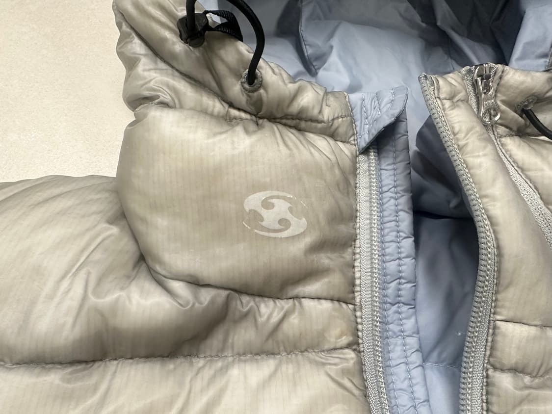 산산기어 서픽스 경량패딩 그레이 3사이즈 상품이미지3