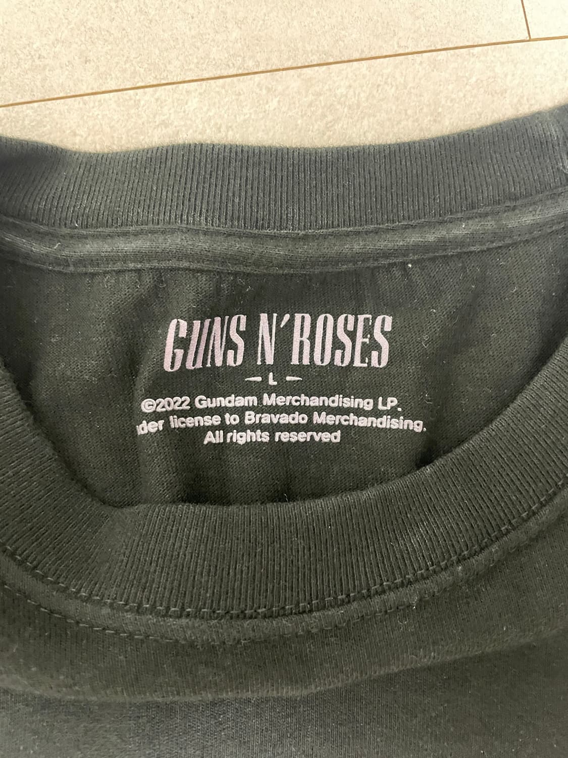 건즈앤로지스 Guns N Roses 티셔츠 L 상품이미지3