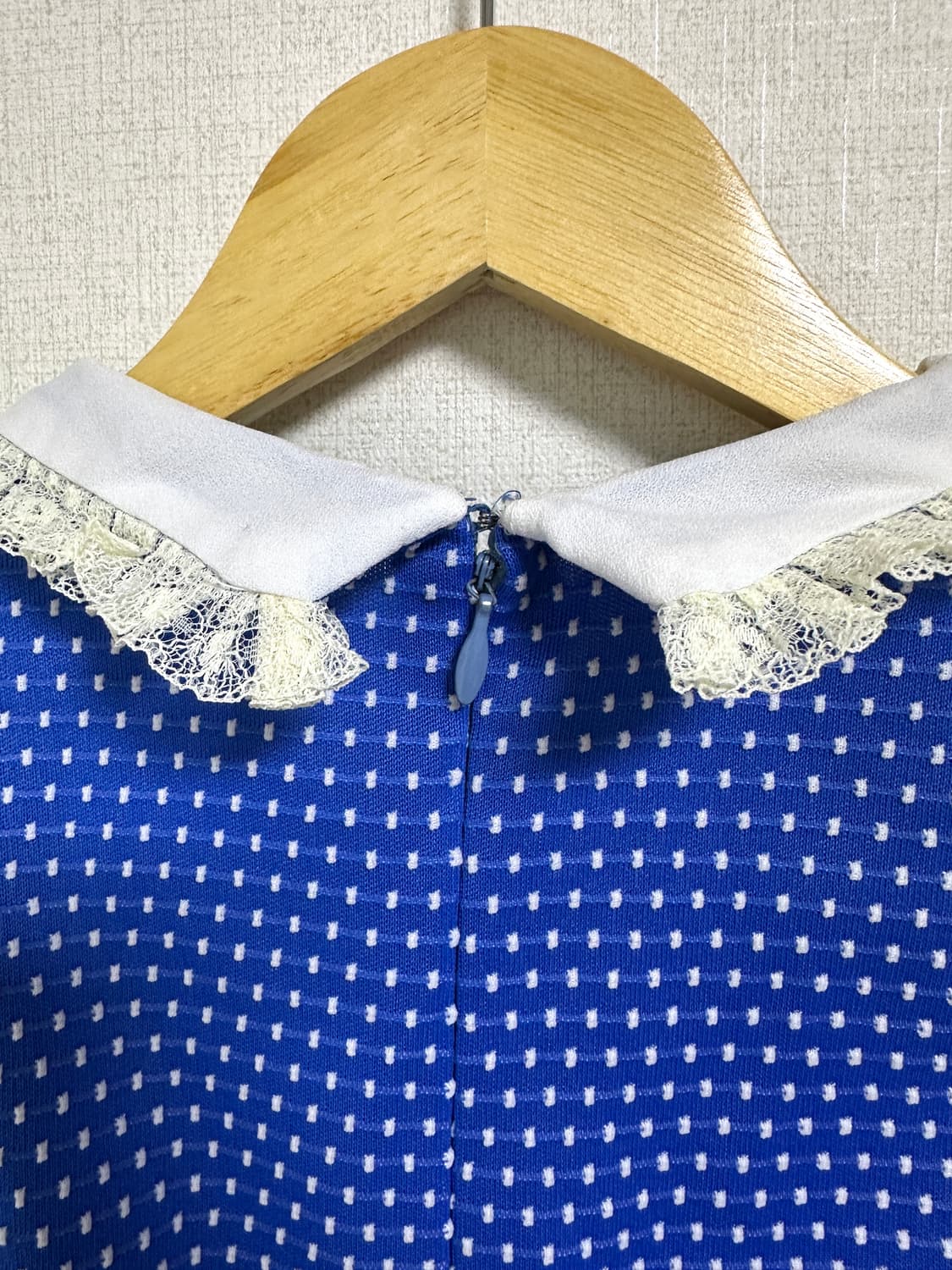 레이스카라 도트 원피스 상품이미지5