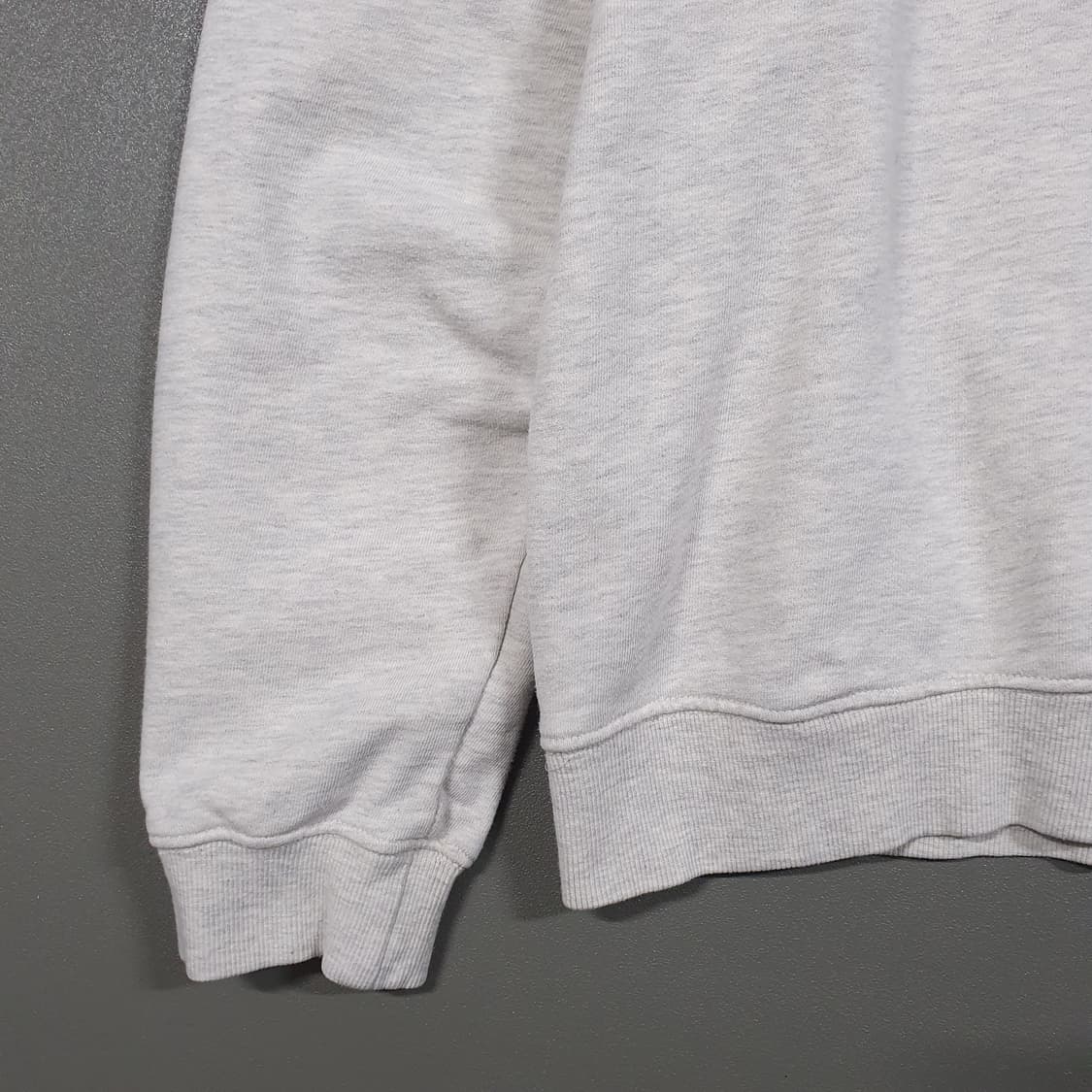 실측 XL) 세인트제임스 신형 22FW 봉봉 엘보우 패치 맨투맨 오트밀 상품이미지4