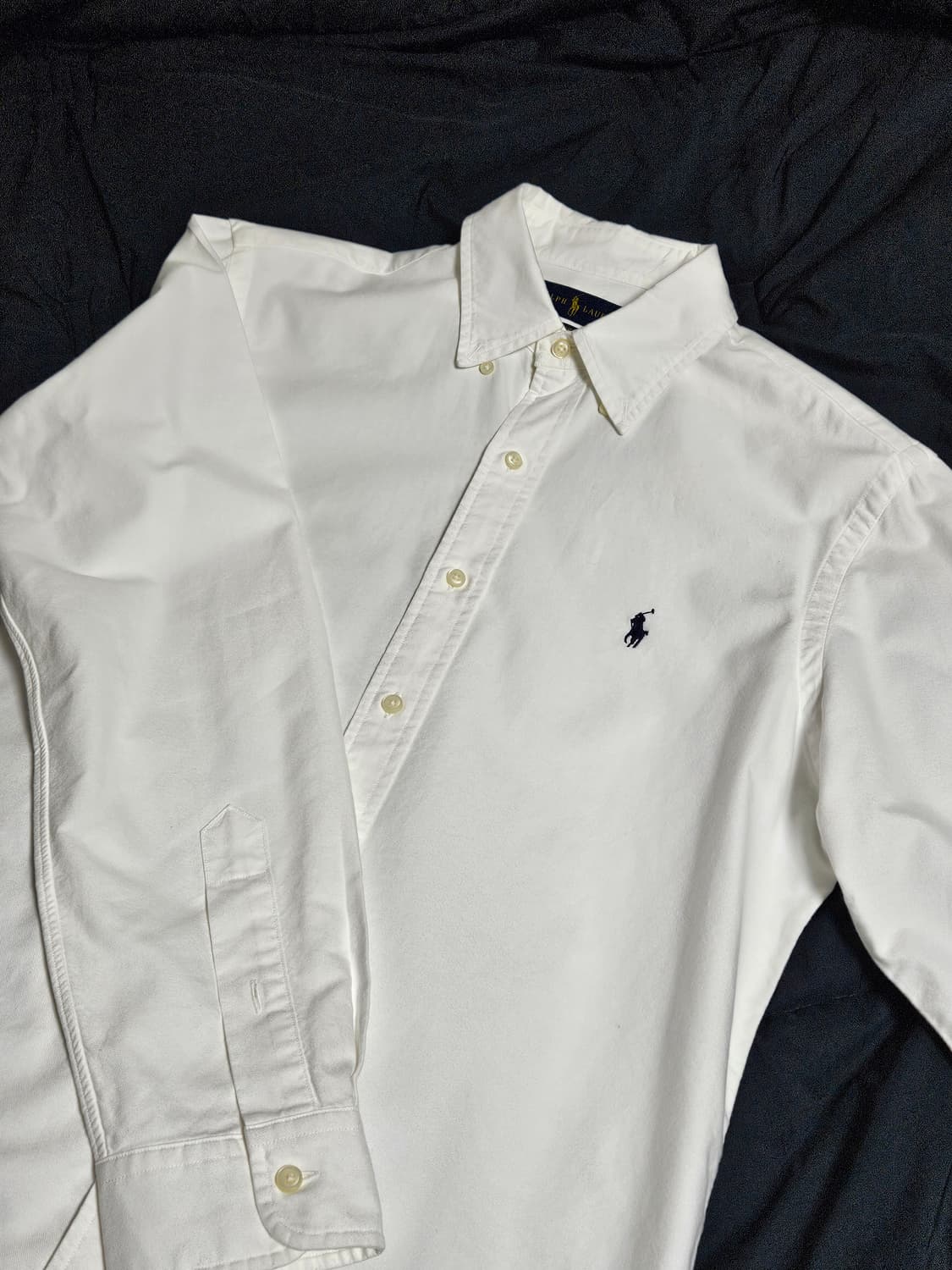 폴로 랄프로렌 클래식핏 셔츠 화이트 M 상품이미지1
