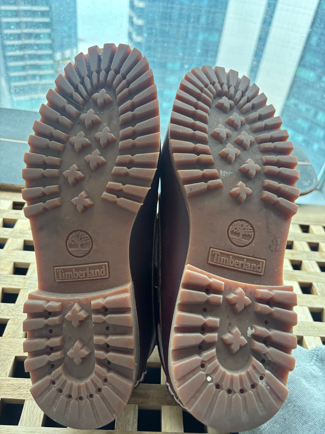 팀버랜드 3아이 보트슈즈 버건디 270 상품이미지6