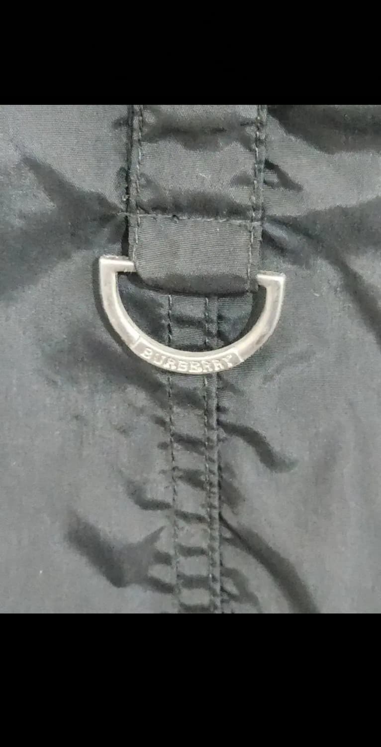 (M) 버버리 자켓 블랙 견장 봄자켓 캐주얼 매장판  상품이미지6