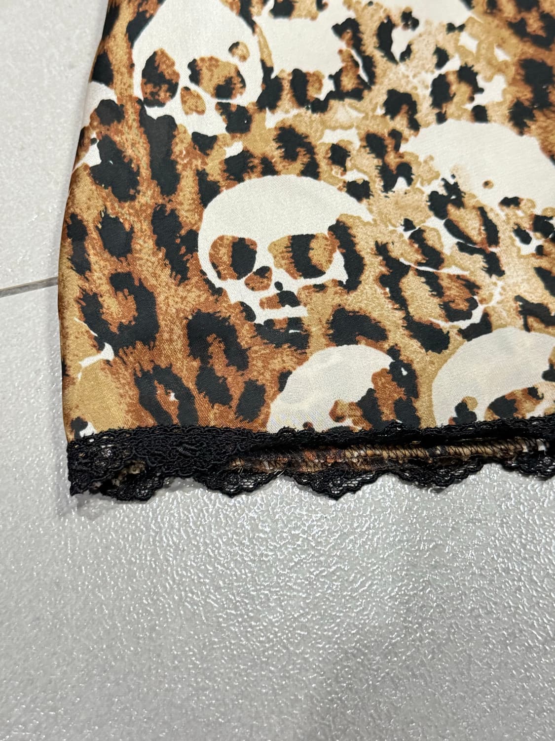 히스테릭 글래머 아카이브 무수한 해골 호피 원피스 드레스 상품이미지4