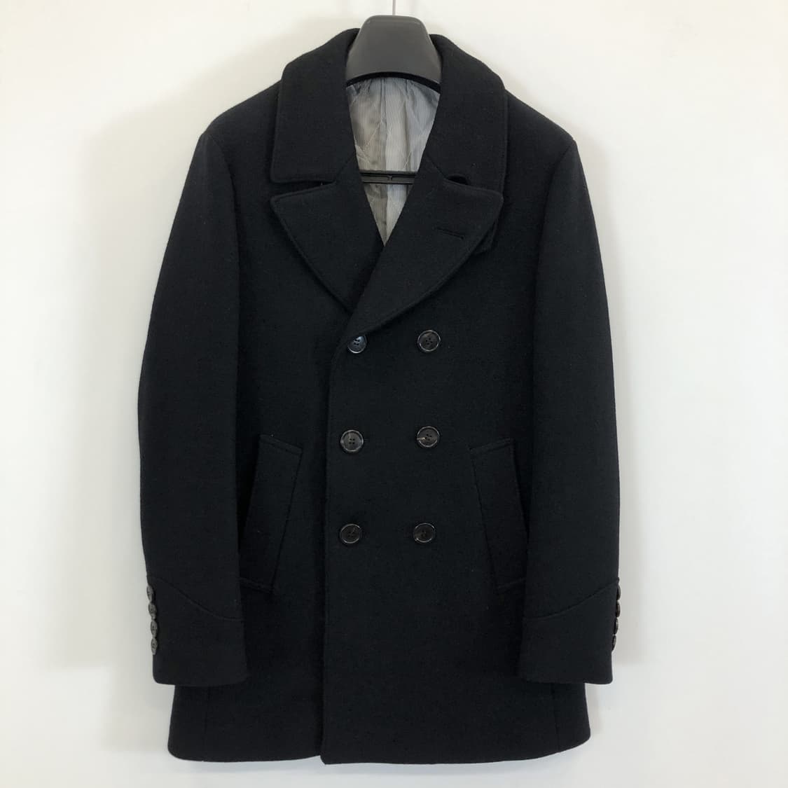 커스텀멜로우 더블 피코트 95 누빔안감 상품이미지1