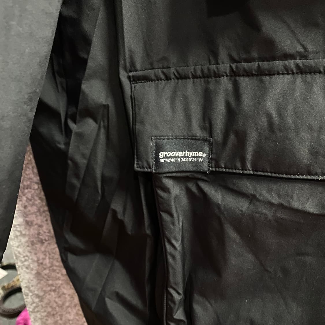 그루브라임 유틸리티 블랙 프리마로프트 점퍼 B3489  상품이미지3