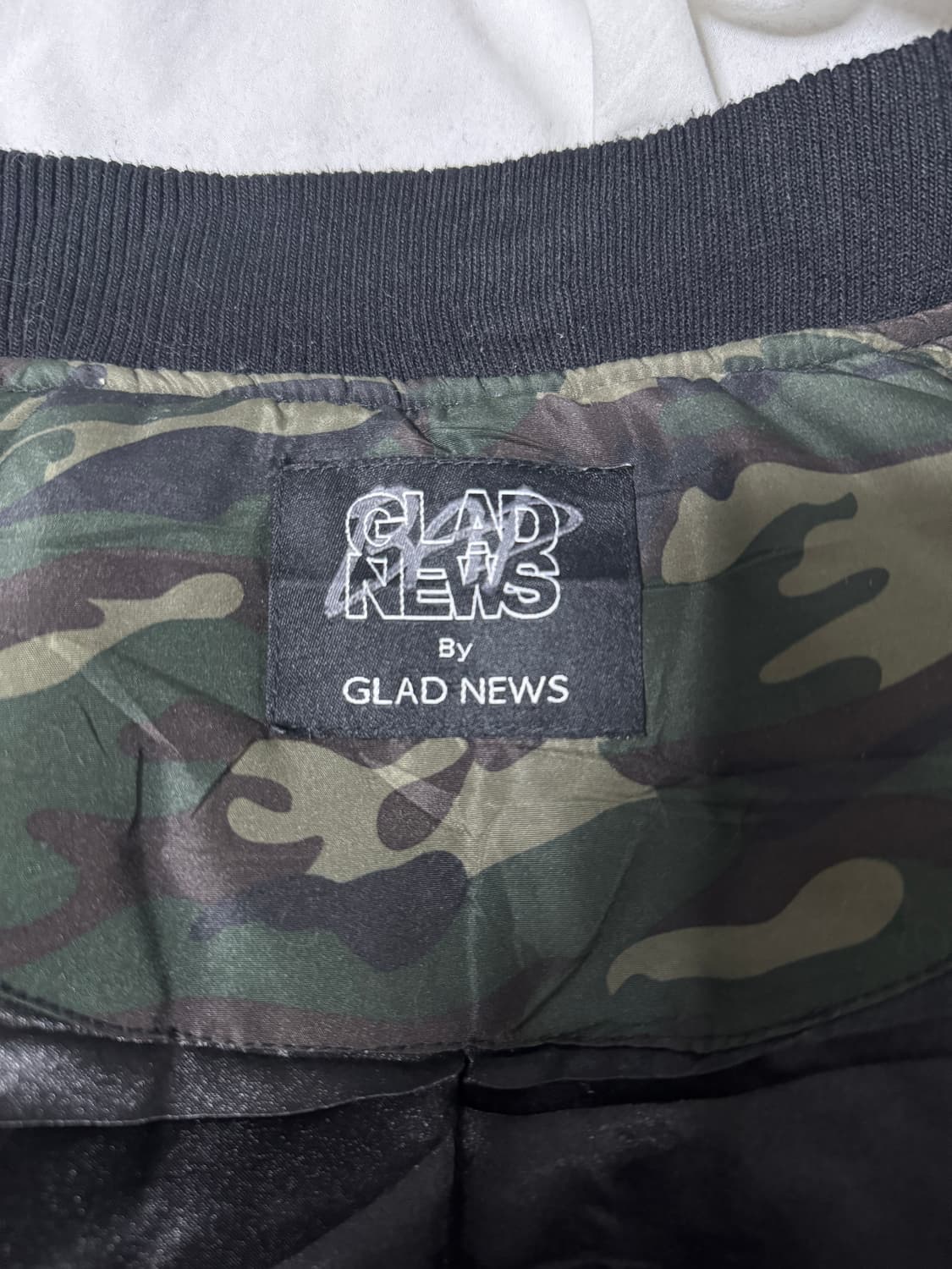 Glad news 펑크 패치 마원 자켓 상품이미지6