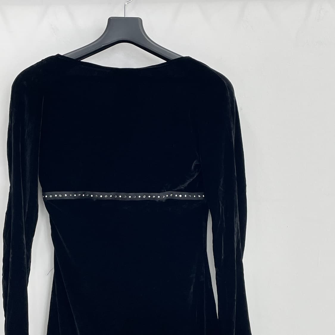 정품 새상품 베르사체 벨벳 원피스 상품이미지7