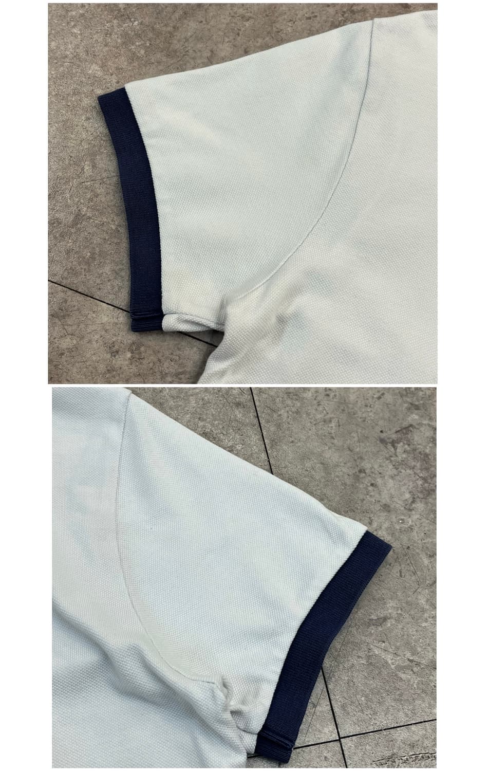 폴로 랄프로렌 배색 반팔 카라티 화이트 M #csz3898 상품이미지10