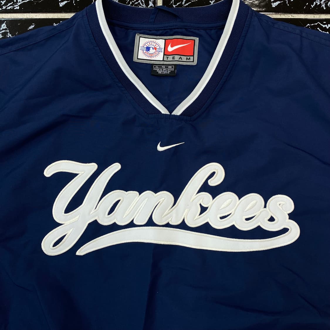 나이키 뉴욕 양키스 양키즈 웜업 아노락 자켓 상품이미지4