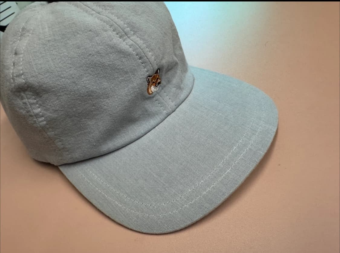 메종키츠네 스몰폭스 야구 모자 볼캡 데님 상품이미지10