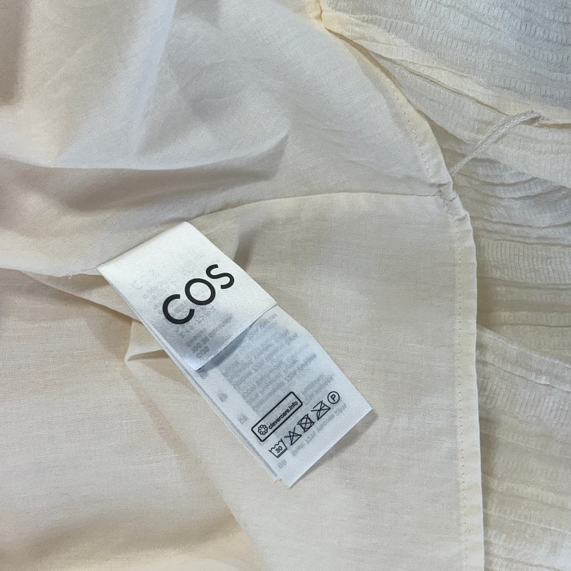 코스 COS 퍼프 슬리브 블라우스 상품이미지4