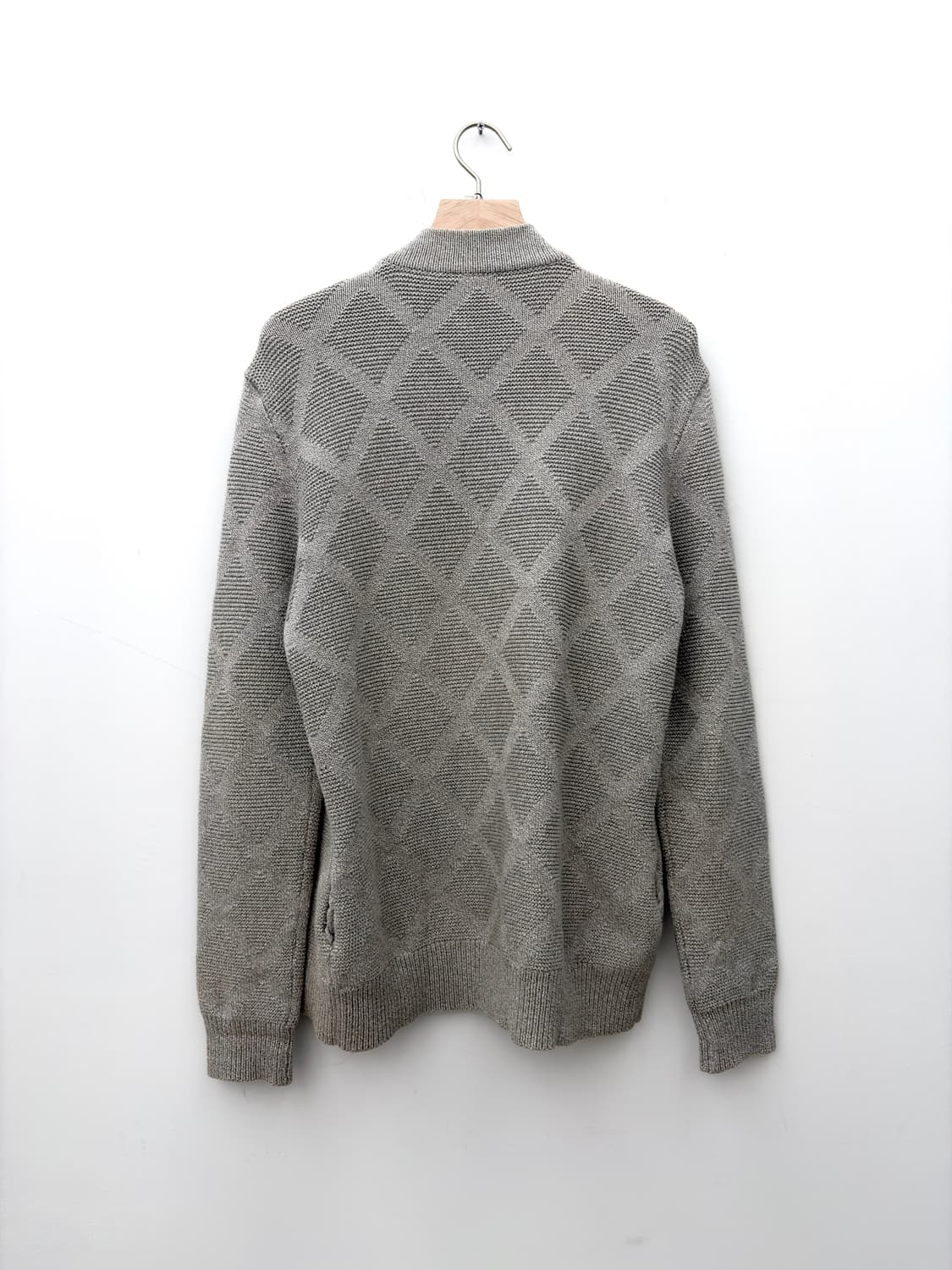 ARGYLE KNIT ZIP UP 상품이미지5