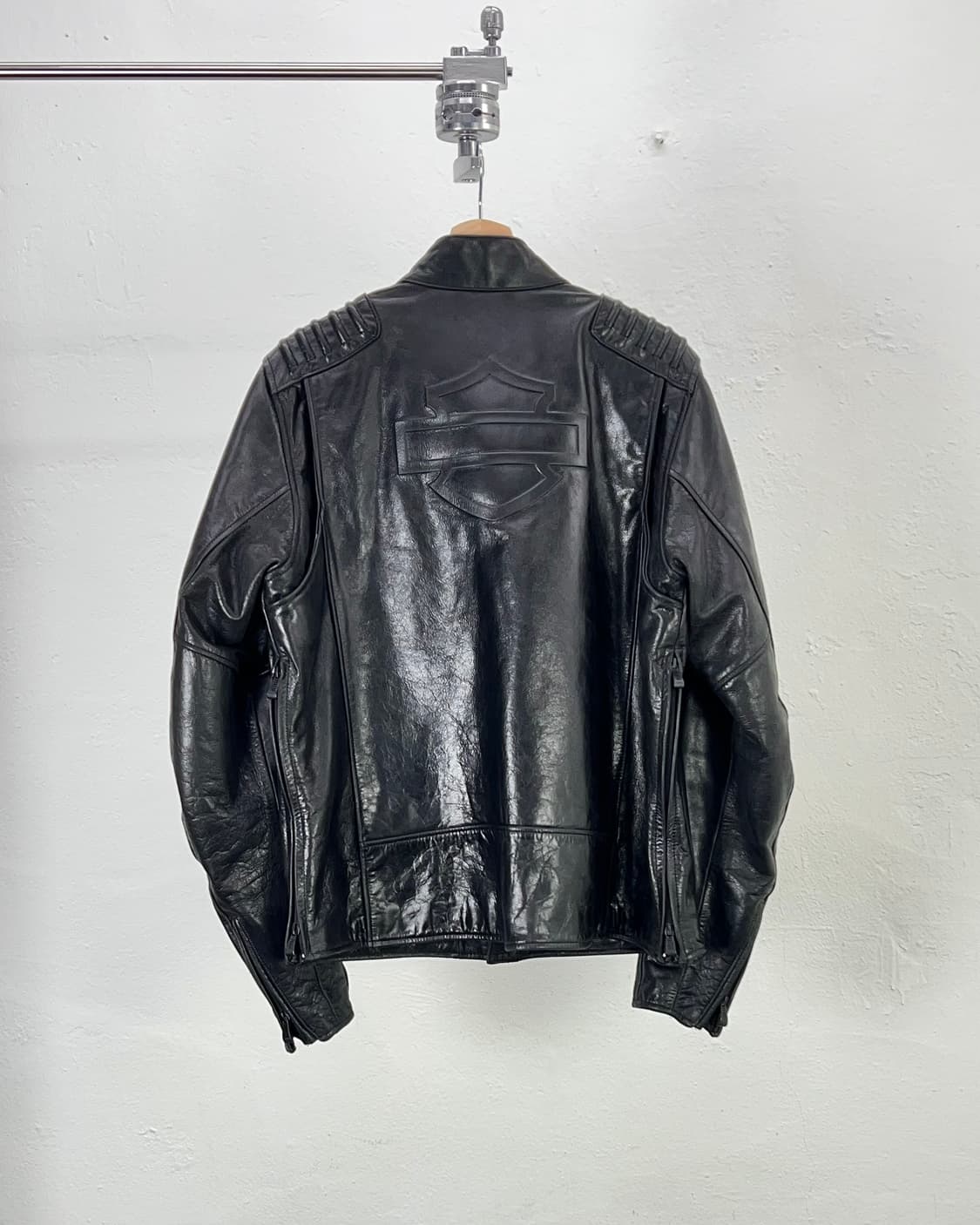 할리데이비슨 V 레이서 버팔로 라이딩 레더 자켓 상품이미지6