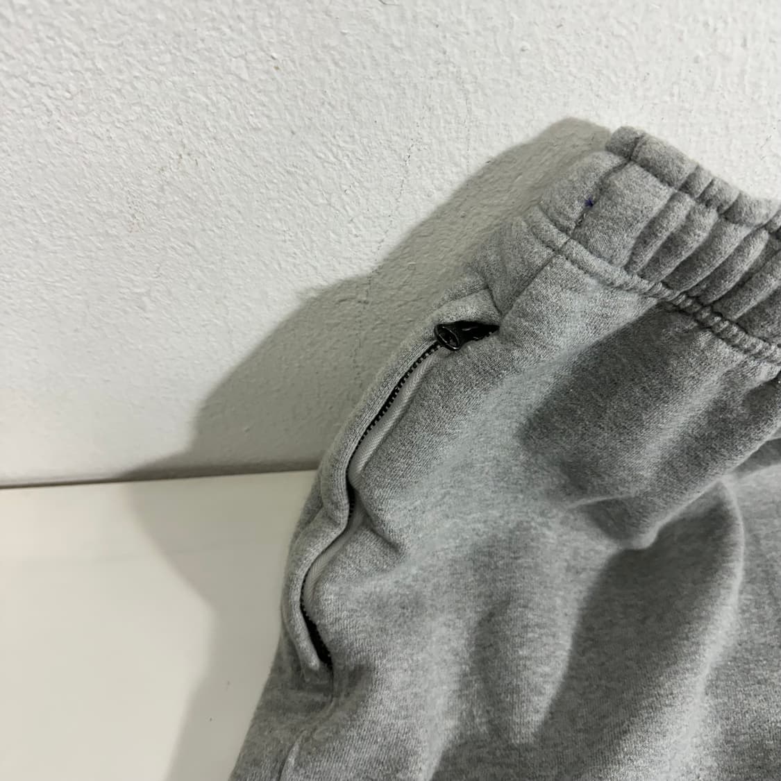 L 나이키 NRG 솔로스우시 그레이 스웻 조거팬츠 상품이미지8