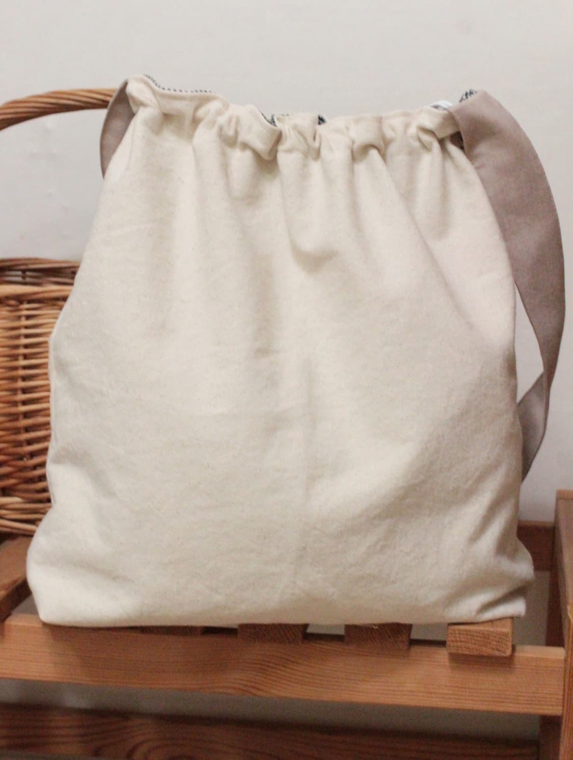 핸드메이드 밴딩 광목 크로스백 상품이미지7