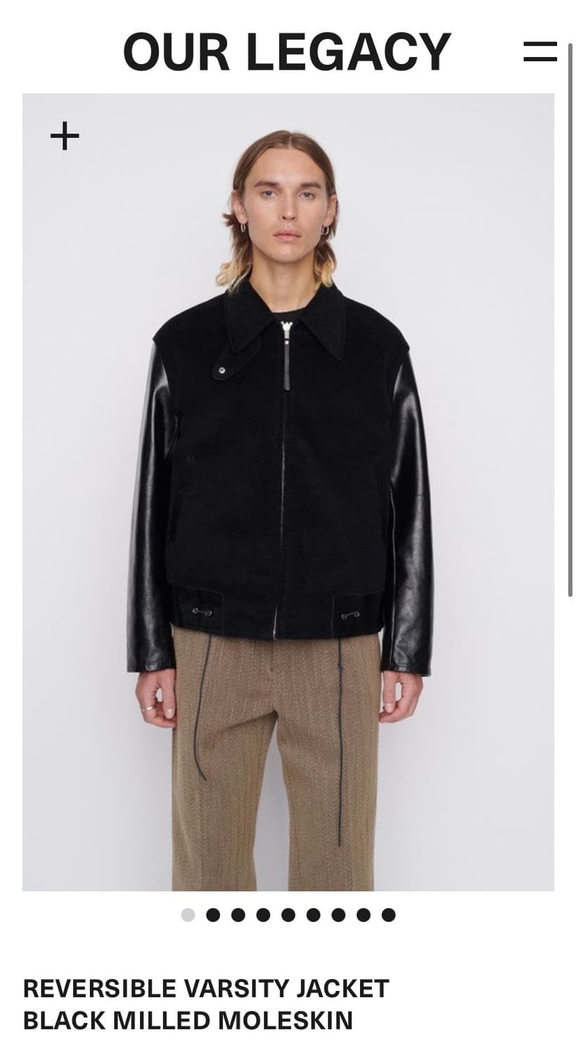 아워레가시 리버시블 바시티 자켓 상품이미지4