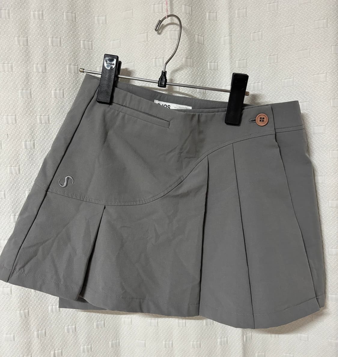 오호스 2-way pleats skirt pants(grey,1) 상품이미지9