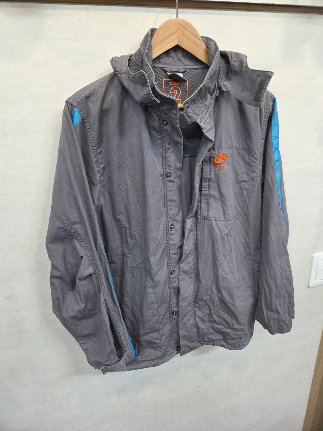 나이키 올드스쿨 빈티지 립스타 후드자켓 m 상품이미지6