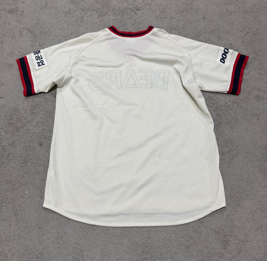 두산베어스 올드 네포스 노마킹 유니폼 100 상품이미지5