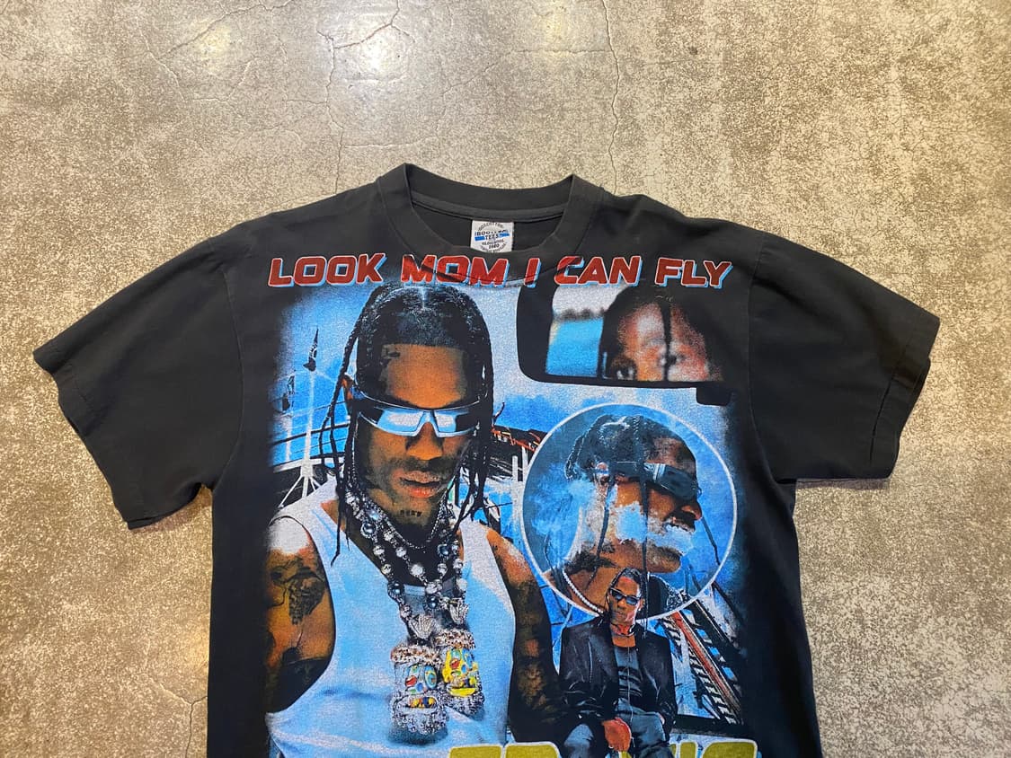 빈티지 트래비스스캇 프린팅 티셔츠 상품이미지2