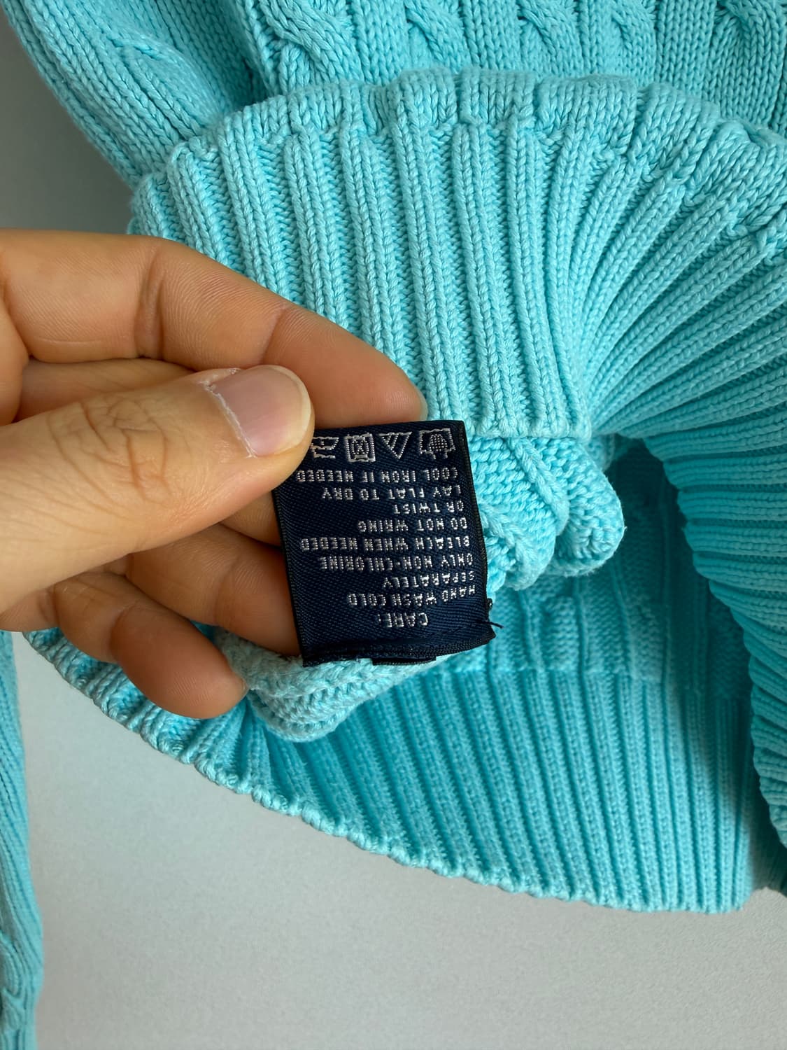 랄프로렌 스포츠(Ralph Lauren sport) 꽈베기 브이넥 니트 상품이미지6